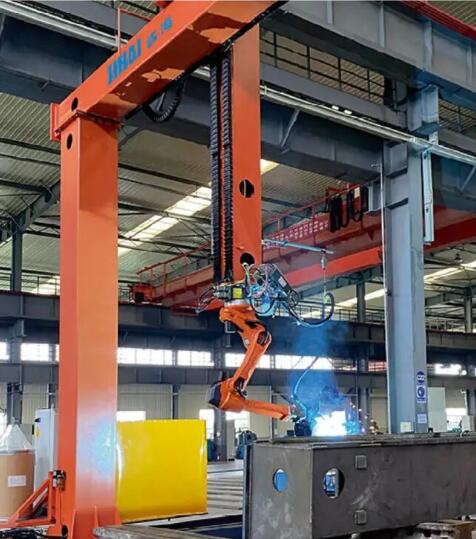 九軸懸臂機器人智能焊接工作站