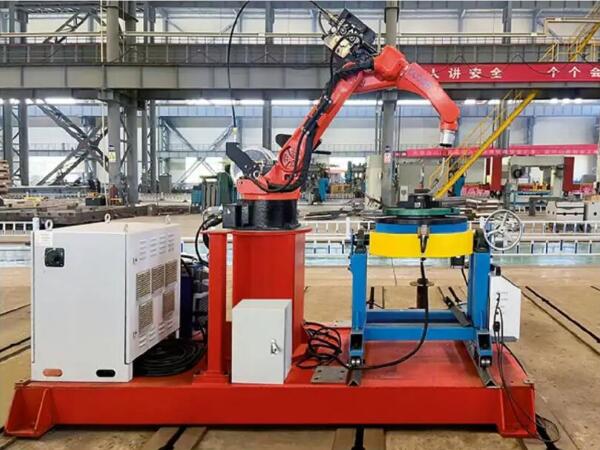 八軸可移動龍門機器人焊接工作站